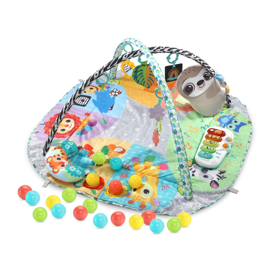 VTech Baby 7-in-1 Grow with Baby Sensory Gym Instruction Manual