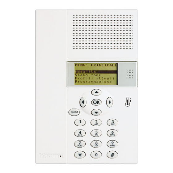 LEGRAND BTicino MyHOME 3550 User Manual