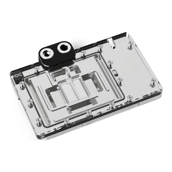 Alphacool Core Geforce RTX 4090 Quick Start Manual