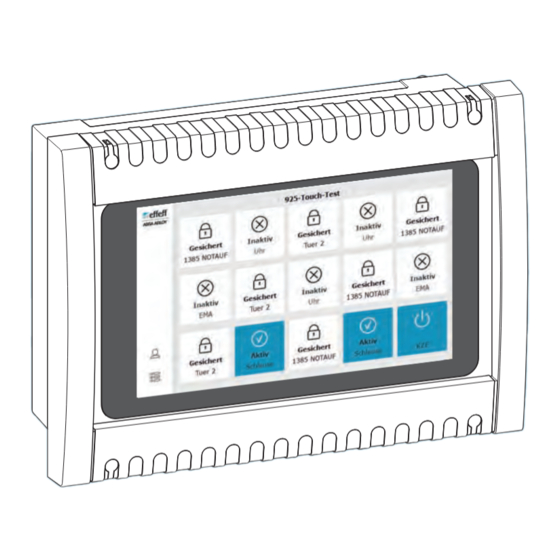 Assa Abloy effeff 925 Installation Manual