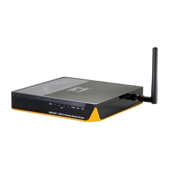 LevelOne WBR-6601 Specifications