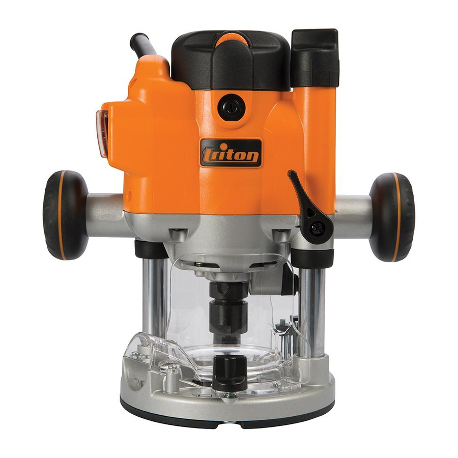 Triton JOF001 Operating And Safety Instructions Manual