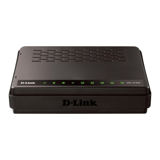 D-Link DSL-2730R Quick Installation Manual