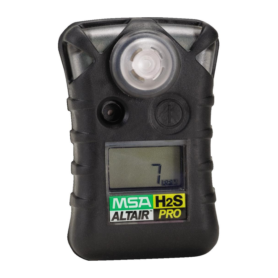 MSA ALTAIR Setup Manual