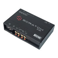 Rane Scratch Live SL 1 Operator's Manual