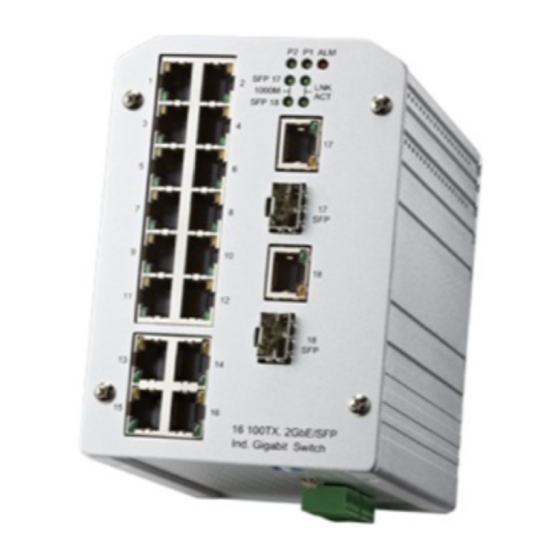Beijer Electronics korenix JetNet 3018G Quick Installation Manual