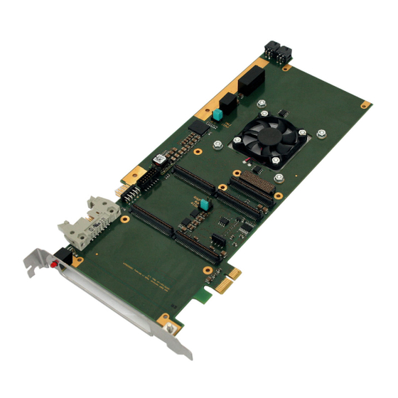 ESD PCIe-XPIMC-Carrier Hardware Manual