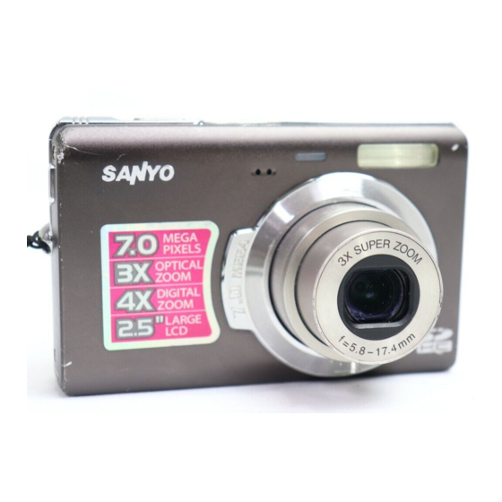 Sanyo VPC-T700 Manuals