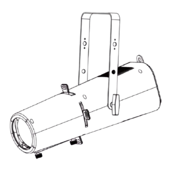 Silver Star SHOWPRO ECLIPSE Profile Zoom RGBAL User Manual