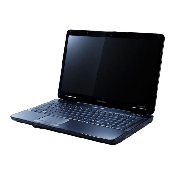 Acer eMachines E625 Series Notebook PC Manuals