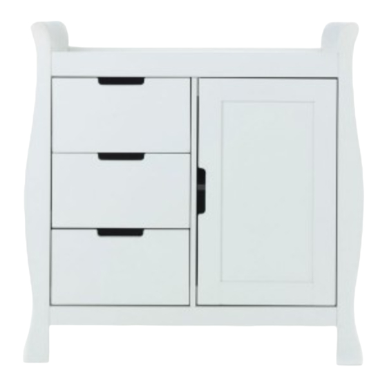 OBaby Lincoln Changing Unit Furnishing Manuals