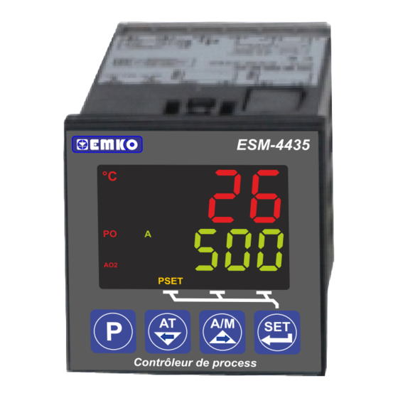 EMKO ESM-4435 Instruction Manual