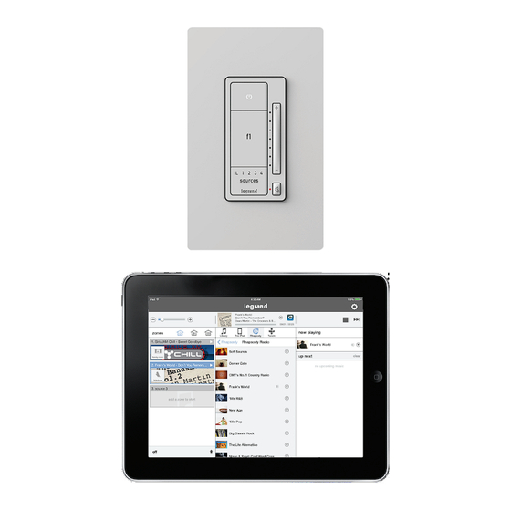 LEGRAND Digital Audio System User Manual