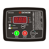 Datakom DKG-225 Installation Manual