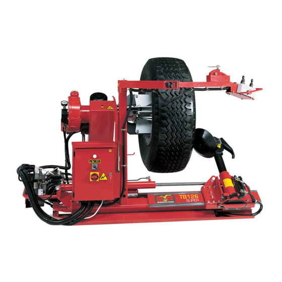 User Manuals: Mondolfo Ferro TB 126 S Tyre Changers