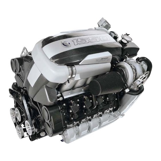 Mercury Racing 1550 STERNDRIVE Operation, Maintenance & Warranty