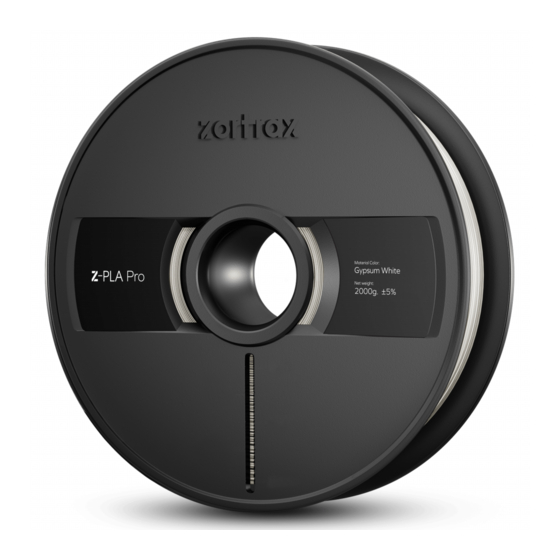 zortrax Z-PLA Pro Tips