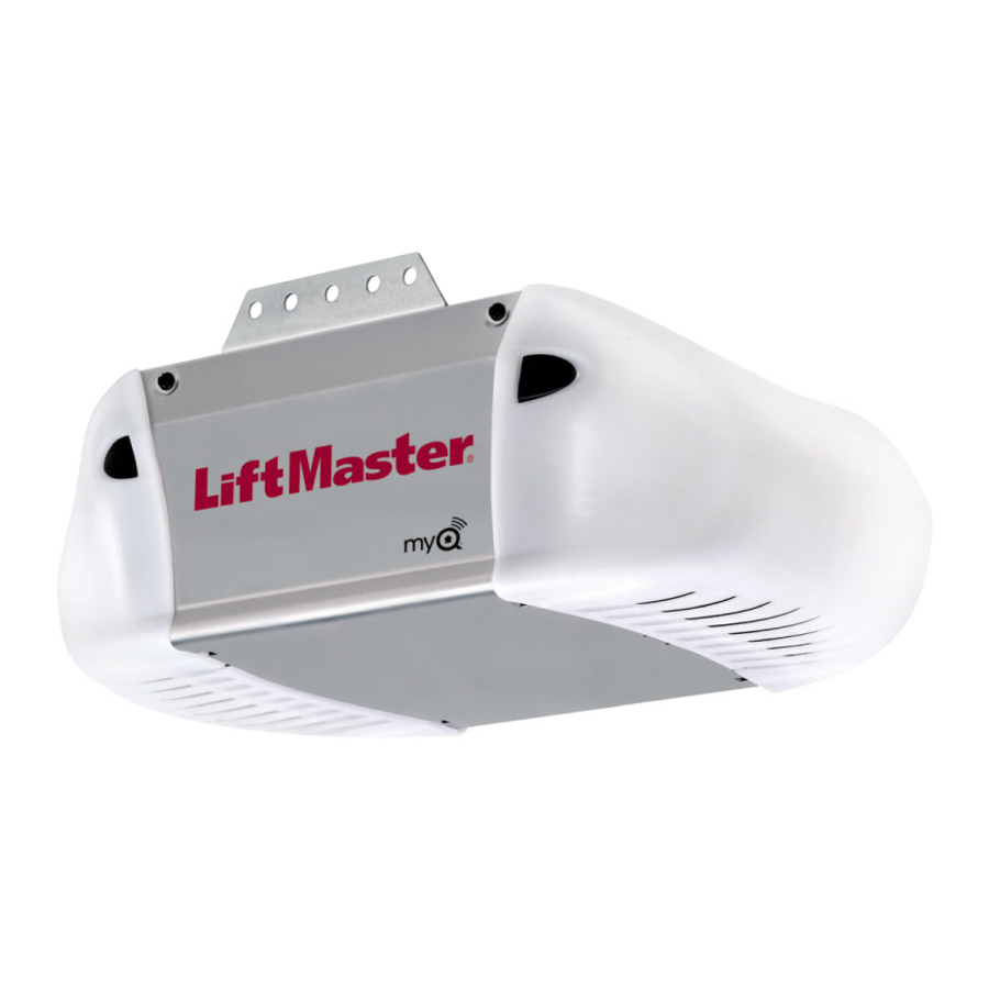 Chamberlain LiftMaster Professional Security+ 3265-267 Owner's Manual