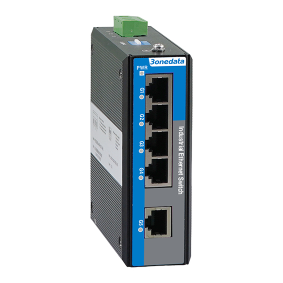3onedata IES2305 Series Quick Installation Manual