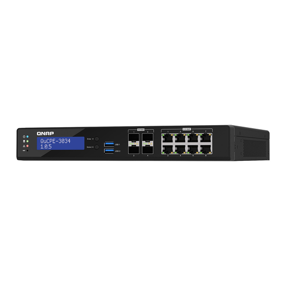 QNAP QuCPE-303 Series User Manual
