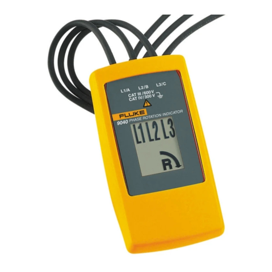 Fluke 9040 Supplement Manual
