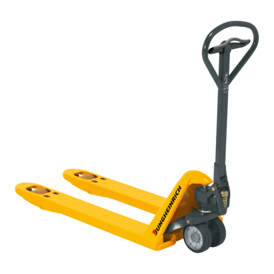 Jungheinrich AM 22 SH Quick Start Manual