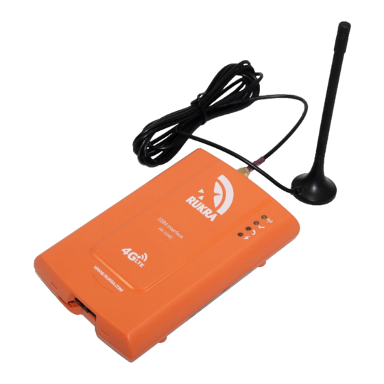 Rukra RK-1240 Quick Start Manual