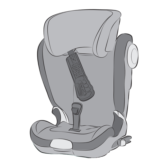 BRITAX RÖMER KIDFIX II XP User Instructions
