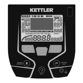 Kettler Heart Rate Monitors Manuals