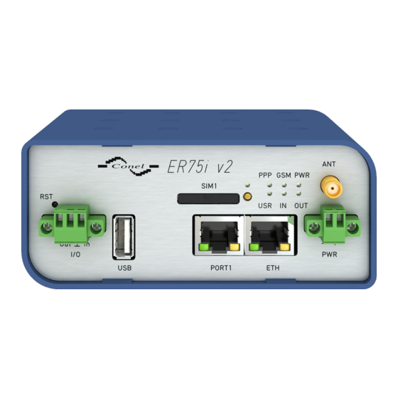 Conel ER75i v2 User Manual