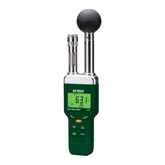 Extech Instruments HT200 User Manual
