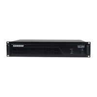 Samson POWER AMPLIFERS SZ1120 Owner's Manual