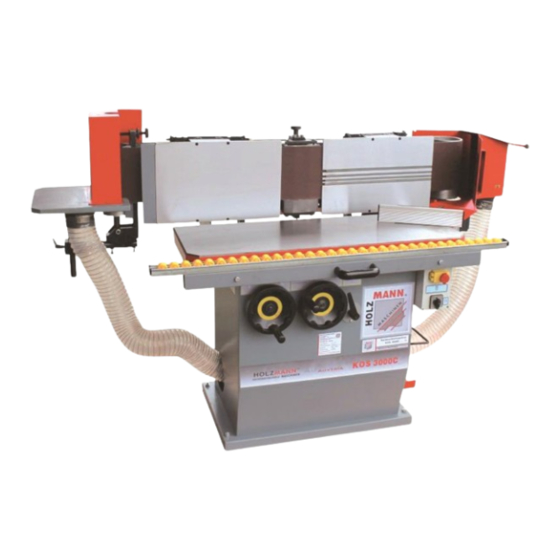 HOLZMANN MASCHINEN KOS 3000C User Manual