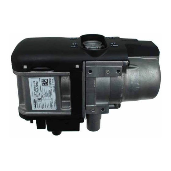 Webasto Thermo Top Evo Installation Instructions Manual
