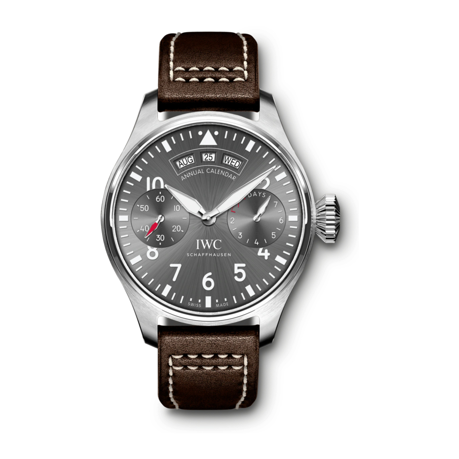 IWC Schaffhausen BIG PILOT'S Operating Instructions Manual