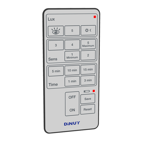 DINUY EM MAN DMO Quick Start Manual