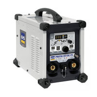 GYS PROTIG 221 DC FV Operating Manual