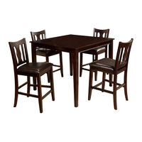 Furniture of America CM3888PT-5PK Assembly Instructions Manual