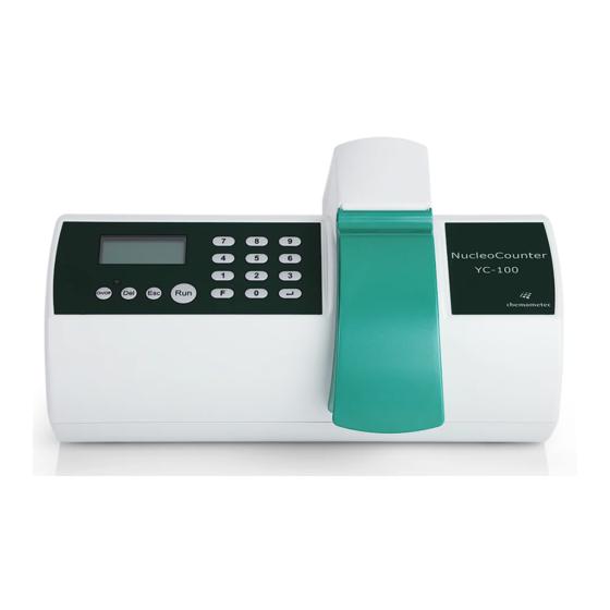 ChemoMetec NucleoCounter NC-100 Cleaning Manual