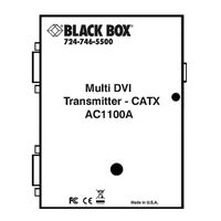 Black Box CATX Series Manual