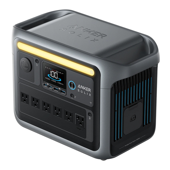 Anker SOLIX C1000 User Manual