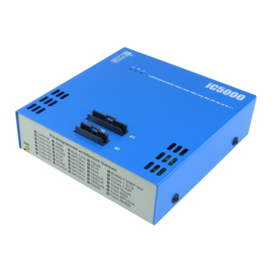 TASKING iSYSTEM iC5000 BlueBox Hardware User Manual