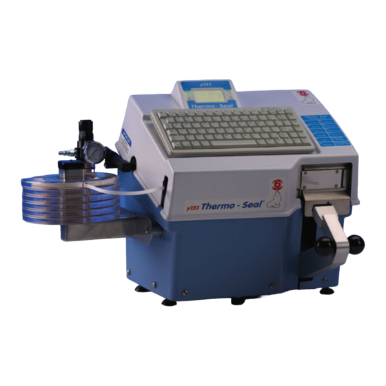 Thermopatch Thermo-Seal Y-151 User Manual