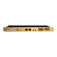 DAN NTP TECHNOLOGY DAD THUNDER CORE AX Center Installation Manual
