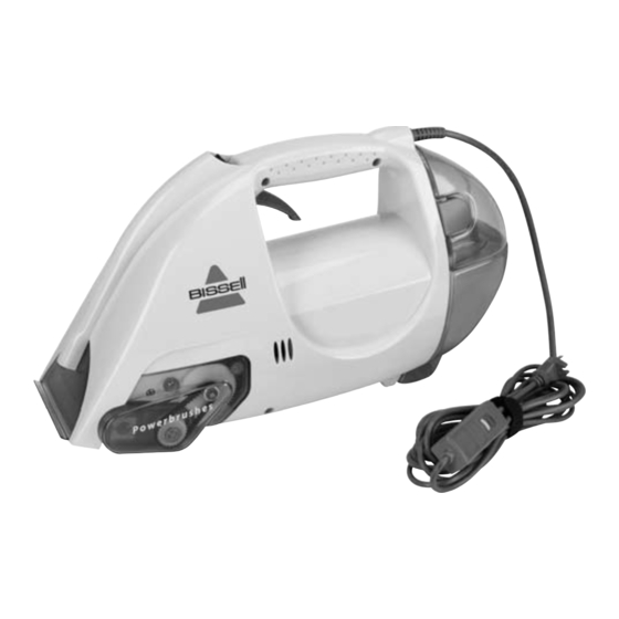 Bissell 1716 SERIES Spot Lifter User Manual