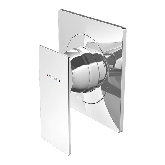 METHVEN SURFACE SHOWER MIXER WITH FASTFLOW II Installation Manual