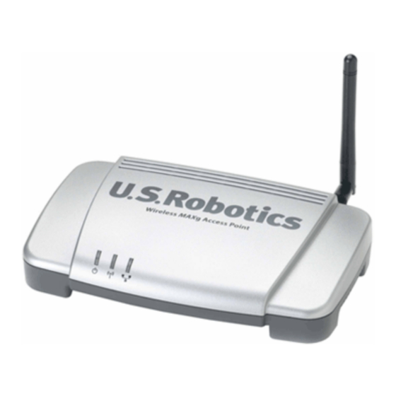 US Robotics MAXg User Manual