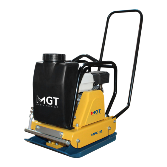 Discount Equipment MGT MPC 80 Technical Manual