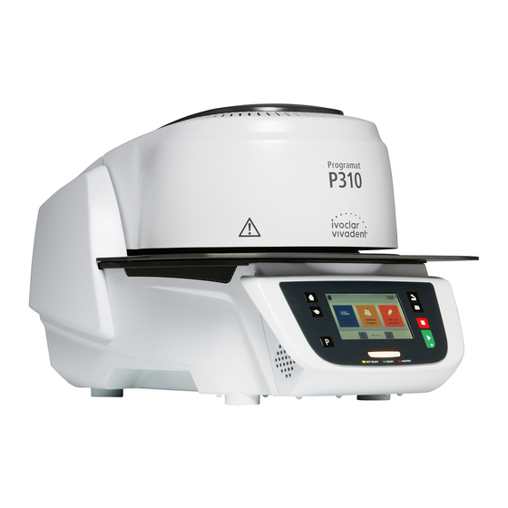 Ivoclar Vivadent Programat P310 G2 Short Instructions