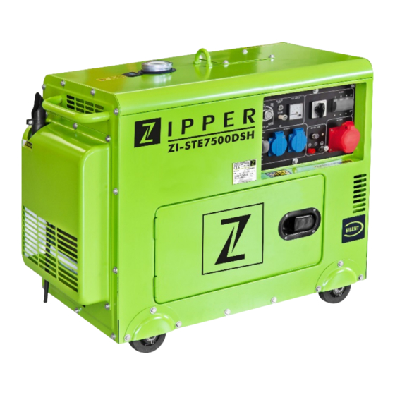 ZIPPER MASCHINEN ZI-STE7500DSH User Manual
